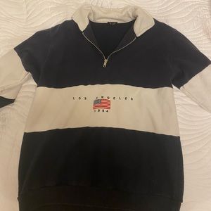 Quarter zip brandy Melville sweatshirt